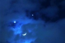 Ovih dana  – trostruko poravnanje Mjeseca, Venere i Jupitera