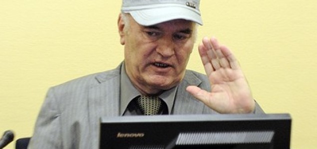 Ratko Mladić  pred Haškim tribunalom: Neću da čujem ni slovo optužnice