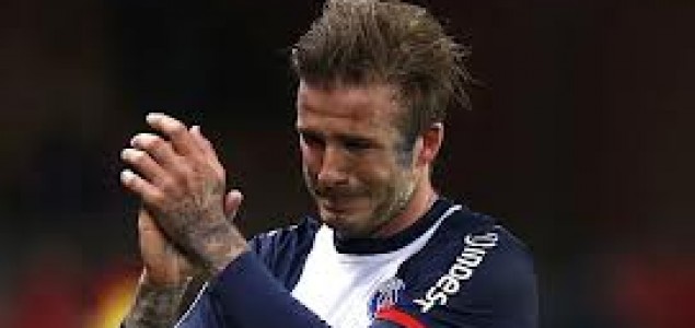 Emotivan oproštaj: Cijeli Park Prinčeva na nogama, Beckham u suzama napustio teren