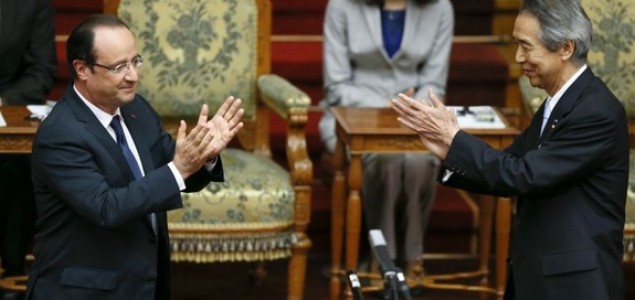 Francuski predsjednik Francois Hollande Japance zamijenio za Kineze
