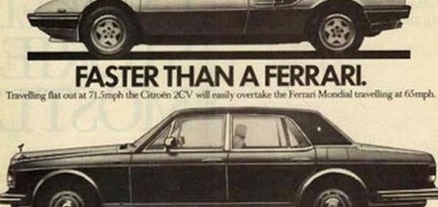 Kako je Citroen nekada reklamirao 2CV