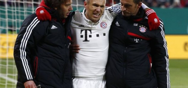 Robben povrijedio koljeno protiv Augsburga