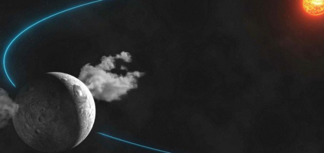Patuljasta planeta Ceres 1 ispušta paru