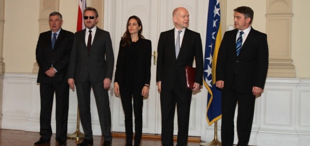 Jolie i Hague stigli u Predsjedništvo BiH