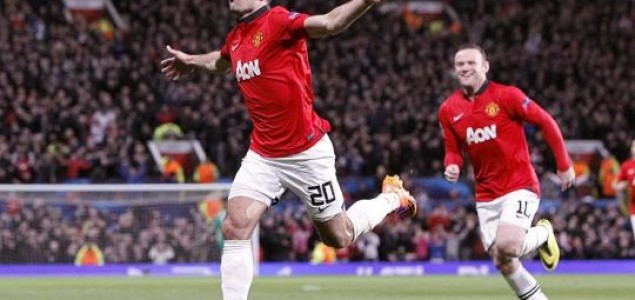 Liga prvaka: Robin van Persie odveo United u četvrtfinale, Borussia izgubila, ali ide dalje