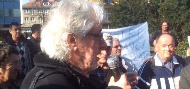 Esad Bajtal na protestima u Sarajevu: Pobuna je ljudsko pravo, demokratsko pravo i civilizacijsko dostignuće