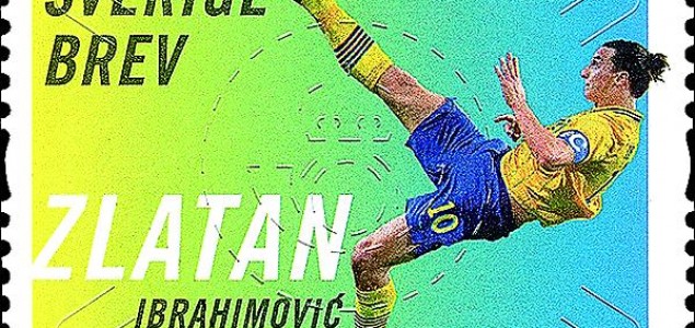 Šveđani posvetili kolekciju poštanskih maraka Zlatanovom golu Engleskoj