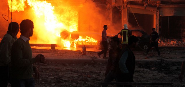 Halep ponovo u plamenu, tijela stradalih ostala u vatri i ruševinama