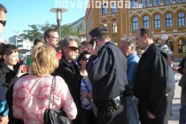 Treniranje strogoće mostarske policije na građanima koji protestuju u Mostaru