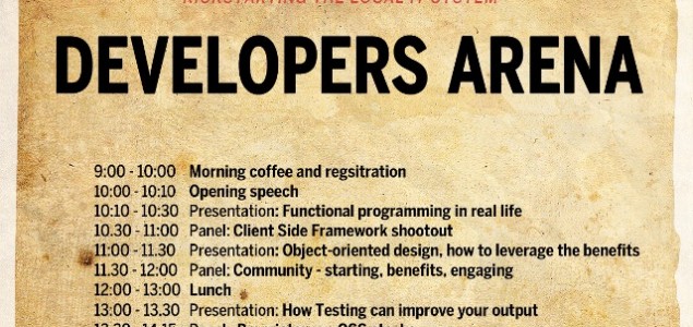 #DevelopersArena, velika programerska konferencija u julu u HUB387