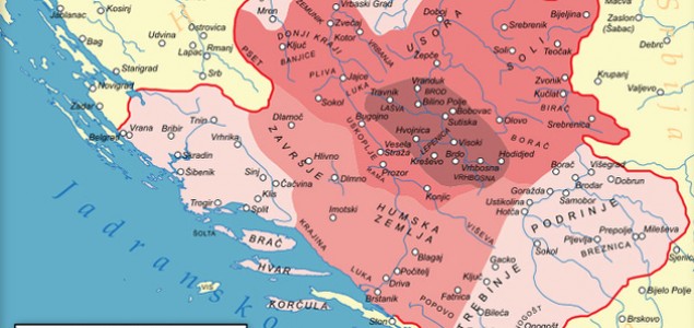 Za vrijeme vladavine Tvrtka I Kotromanića Bosna je bila najsnažnija u historiji postojanja