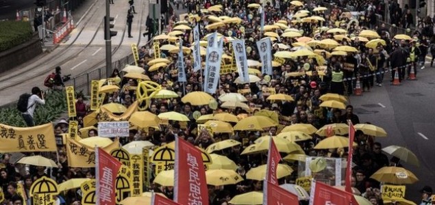 Žuti kišobrani ponovo na ulicama Hong Konga