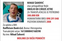 Nihad Šahović treba vašu pomoć, od sada i humanitarni broj