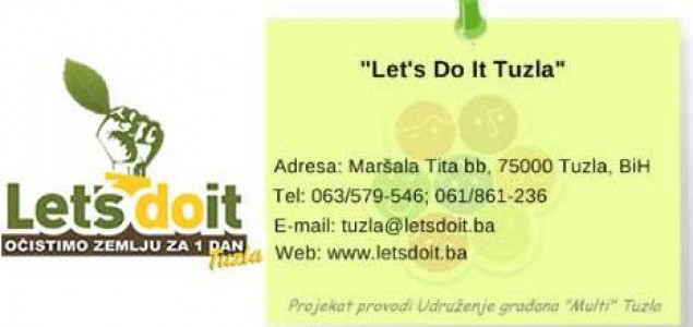 Najava akcije “Let’s Do It- očistimo zemlju za 1 dan”