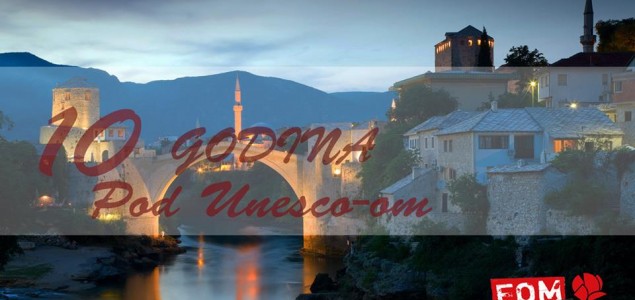 FOM SDP Mostar: Godišnjica Starog mosta pod UNESCO-om iskorištena za privatnu zabavu i elitizam