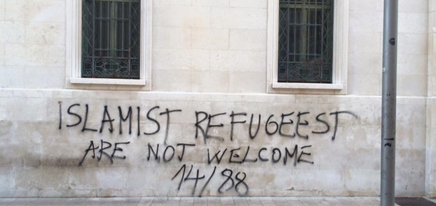 Sramotne poruke protiv izbjeglica u Splitu