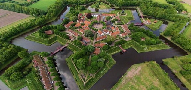 Bourtange: tvrđava u obliku zvijezde, Nizozemska