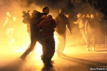 Neredi u Podgorici nakon protesta Demokratskog fronta