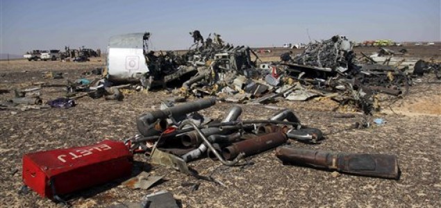 Sinaj: Izgorjeli ostaci aviona ukazuju na moguću eksploziju