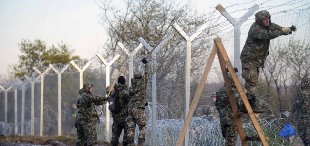 Završena gradnja ograde na makedonskoj granici