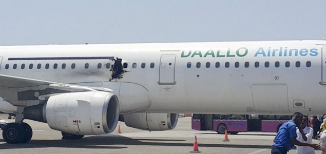Somalija: Eksplozija u avionu akt terorizma