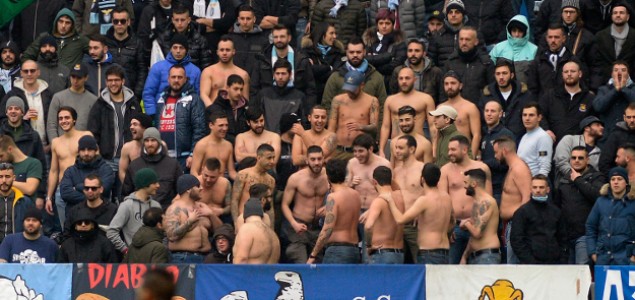 Laziovi rasisti opet prekinuli utakmicu, ovaj put u Pragu