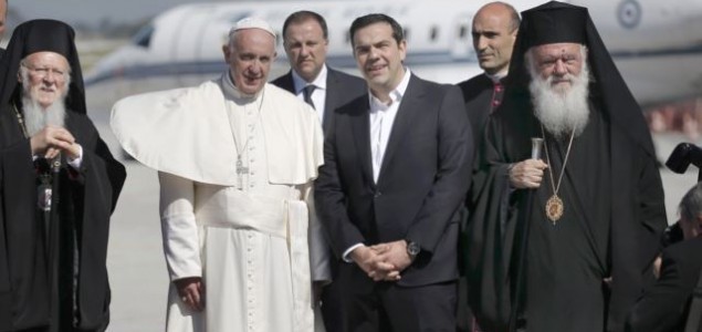 Papa Franjo doputovao na Lezbos