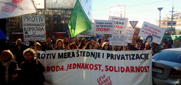 Prvomajski protesti u Srbiji