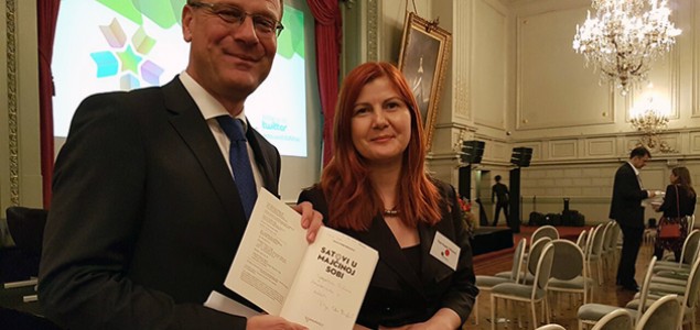 Tanji Stupar Trifunović uručena Evropska nagrada za književnost 2016