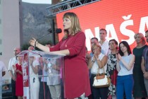 Naša stranka otvorila kampanju na Španskom trgu u Mostaru