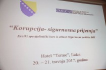 Korupcija kao sigurnosna prijetnja, u fokusu OSCE-ovog specijalističkog kursa održanog u Sarajevu