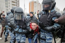 Desetine uhapšenih na nacionalističkom maršu u Moskvi