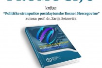 Promocija knjige “Političke stranputice postdaytonske Bosne i Hercegovine” prof. dr. Zarije Seizovića