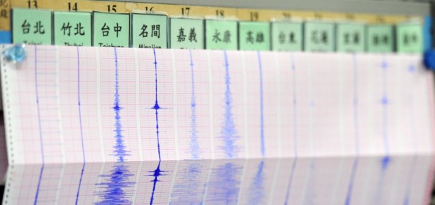 Potres jačine 5,7 stupnjeva pogodio Tajvan