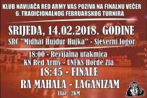 Klub navijača Red Army organizuje 6. tradicionalni februarski turnir