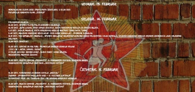 DANI ANTIFAŠIZMA U MOSTARU: Od 12. do 17. februar 2018. godine