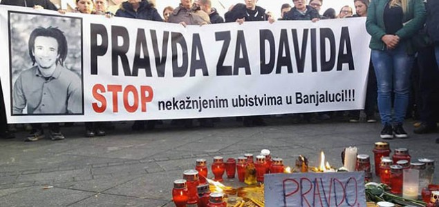 Skup podrške za Davida Dragičevića u Mostaru u petak
