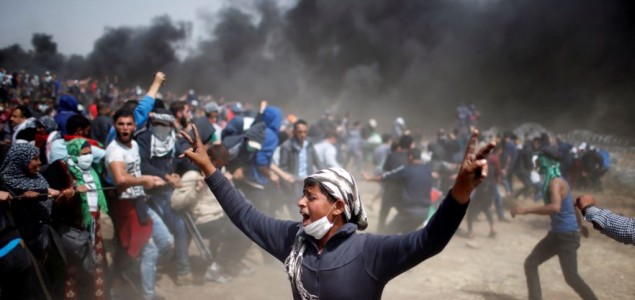 Izraelci pucali na palestinske demonstrante, 1.100 povrijeđenih