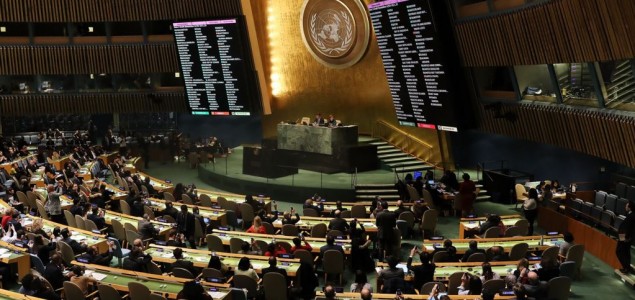Generalna skupština UN osudila Izrael za nasilje u Gazi