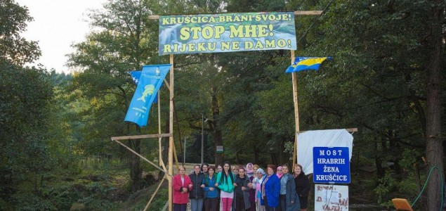 Građani traže raskidanje ugovora o koncesiji za hidroelektrane na rijeci Kruščici