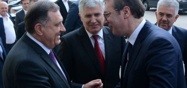 Sastanak Čović – Vučić: Kontinuitet ravnoteže interesa i moći ratnih mafijaških klanova na Balkanu