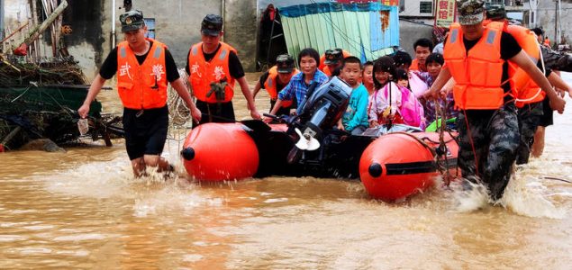 Najmanje 19 mrtvih u poplavama u Kini