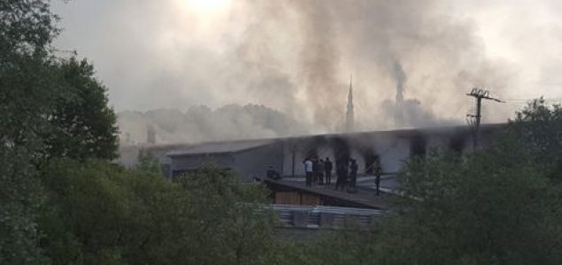 Izbio požar u prihvatnom centru za migrante u Velikoj Kladuši