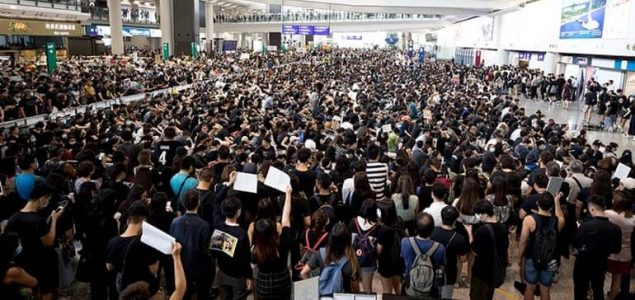 Hong Kong: Otkazani svi letovi zbog demonstracija