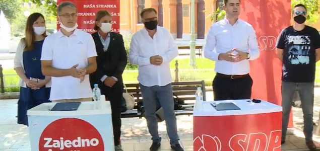 Naša stranka i SDP BiH zajedno na izbore u Mostaru