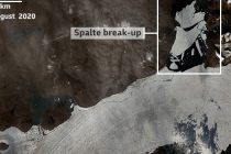 Odlomio se veliki komad leda na Grenlandu, otapanje se dešava brže od očekivanog