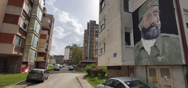 Mural Draže Mihailovića u Foči još uvijek nije uklonjen, načelnik općine očekuje da će izblijediti