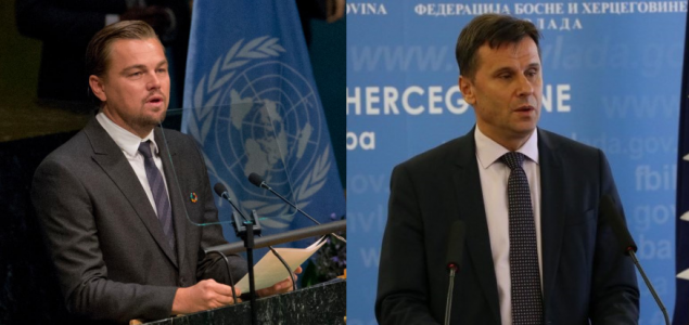 Leonardo DiCaprio ponovo prozvao premijera Fadila Novalića