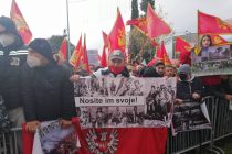 Protest ispred Skupštine Crne Gore protiv izmjena vjerskog zakona