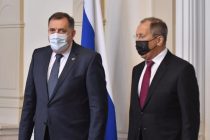 BEZ KOMŠIĆA I DŽAFEROVIĆA: Milorad Dodik sam primio ruskog ministra Sergeja Lavrova